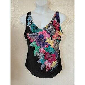 Swimsuit For All - Women's Sz 22 Floral Plus Size Summer ,beach, Swim